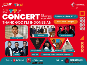 Akhir Tahun Makin Seru dengan Concert To The POIN dari Telkomsel