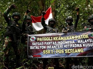 Ekspedisi Mencari Patok Perbatasan Bersama TNI, Bikin Cinta NKRI
