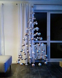 fotoinet pohon natal kreatif