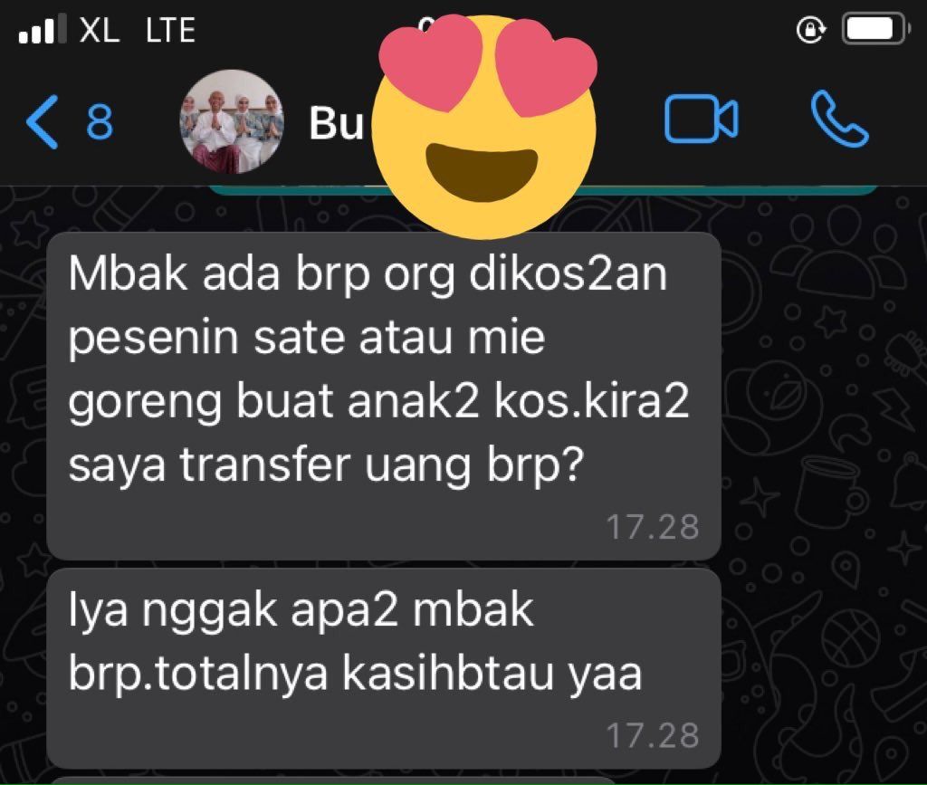 Tak Bayar Sewa 6 Bulan, Ibu Kos Ini Malah Rutin Traktir Makan Anak Kos