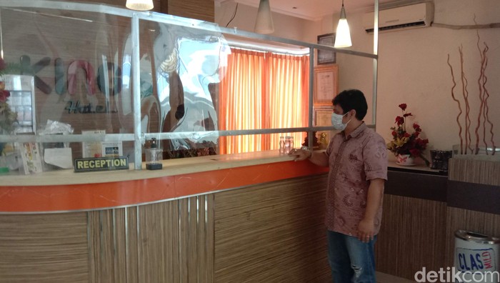 Ketua Perhimpunan Hotel dan Restoran Indonesia (PHRI) Kabupaten Kudus, Tri Suyitno kepada wartawan saat ditemui di salah satu hotel di Kudus, Kamis (3/12/2020).