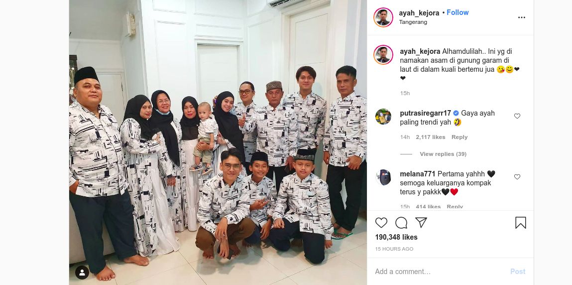 Beredar Foto Pertemuan Keluarga Lesti Kejora-Rizky Billar ...