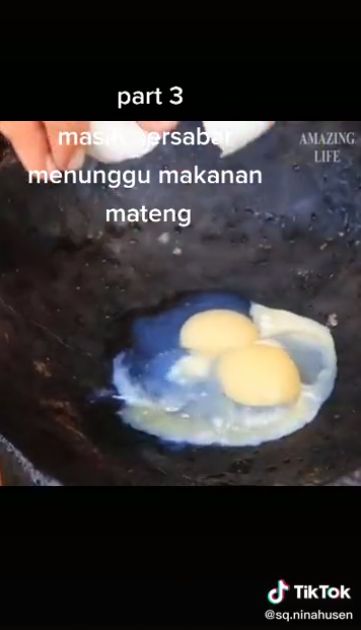 Tak Ada Telur Ayam, Wanita Ini Pilih Masak Telur Buaya Kukus