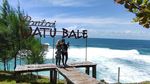 Foto: Cantiknya Pantai 3 in 1 Watu Bale Pacitan