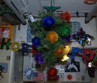 Perayaan Natal di luar angkasa
