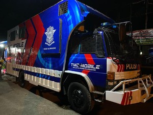 TMC Mobile, Cara Physical Distancing Polisi Tulungagung di Masa Pandemi