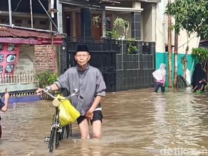 Soal Banjir di Bandung, BNPB: Air Lebihi Batas Siaga Citarum