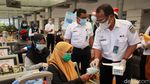 Stasiun Senen Jadi Sasaran Kampanye Prokes di Masa Libur Nataru