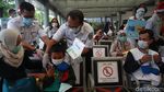 Stasiun Senen Jadi Sasaran Kampanye Prokes di Masa Libur Nataru