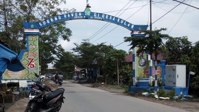 Suasana di Desa Kolam lokasi misteri Sukmo Ilang (Datuk Haris-detikcom)