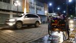 Suasana Kota Lama Semarang saat Libur Nataru