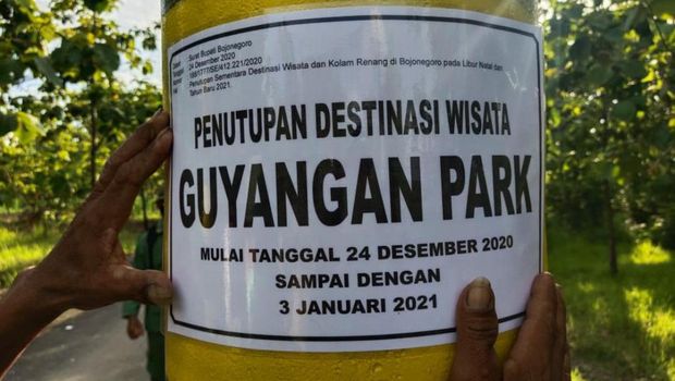 wisata di bojonegoro ditutup
