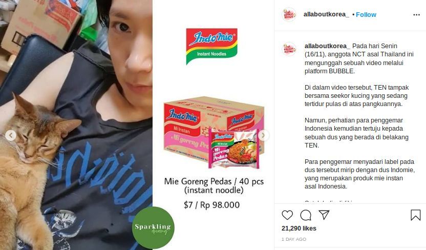5 Bintang Kpop Ini Jatuh Cinta dengan Mie Instan Indonesia