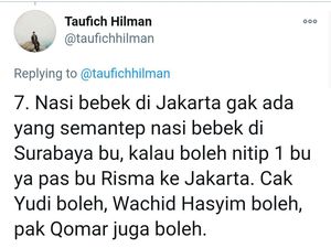 Bu Risma, Ini Pecel Lele dan Nasi Bebek Enak di Jakarta