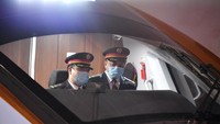 Kereta cepat ini menghubungkan Yinchuan, ibu kota Daerah Otonomi Ningxia Hui, dengan Xian, ibu kota Provinsi Shaanxi di China barat. Foto: Dok. Xinhua/Feng Kaihua