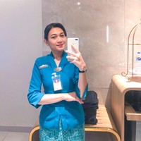 Sebelum pandemi Corona, Josephine Wulandari aktif bekerja sebagai pramugari. Namun kini dia harus menelan pil pahit karena terkena pemutusan hubungan kerja (PHK). Foto: Dok. pribadi Jojo