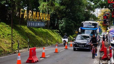 Libur Natal, Kawasan Wisata Lembang Ramai Lancar