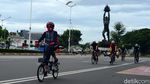 Libur Nataru, Jalan Protokol Terpantau Lengang