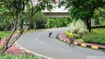 Libur Nataru, Jalan Protokol Terpantau Lengang