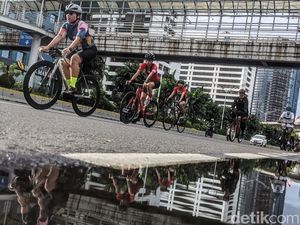 Libur Nataru, Jalan Protokol Terpantau Lengang