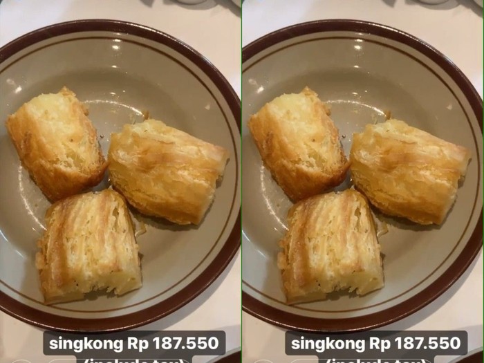 Ketika 5 Makanan Rakyat Dijual Mahal, Singkong Goreng Harganya Rp 187 Ribu!