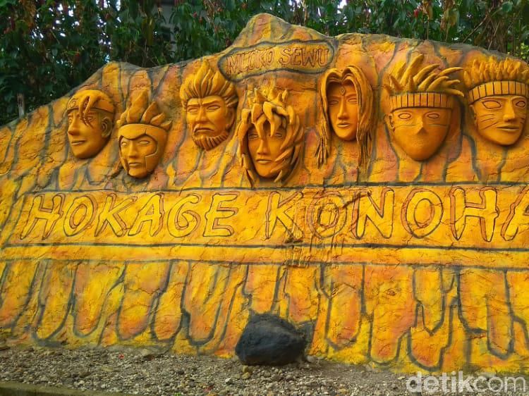Ini Monumen Hokage Naruto dari Ponorogo