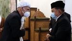 Momen JK dan Presiden Afghanistan Salat Jumat Bersama