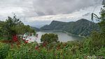 Begitu Cantik, Melihat Telaga Ngebel Ponorogo dari Ketinggian