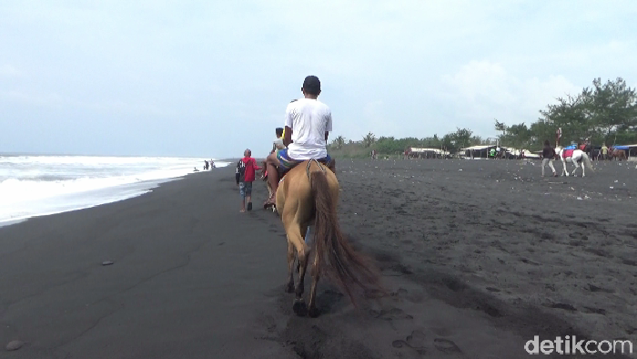 Pantai di Lumajang.