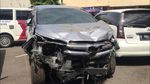 Penampakan Mobil Aiptu ICH Ringsek Akibat Laka Maut di Jaksel