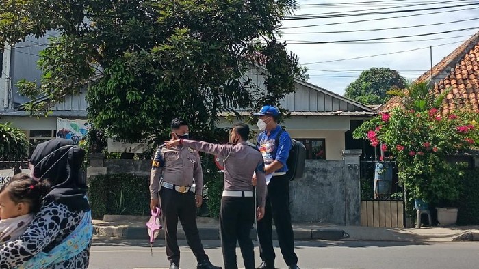 Polda Metro kembali olah TKP kecelakaan yang menewaskan ibu muda di Jaksel