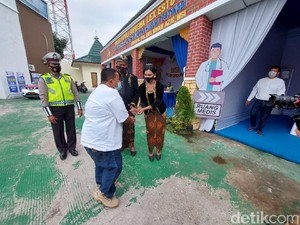 Polisi Sediakan Rapid Tes Gratis di Exit Tol Singosari