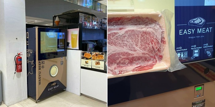 Vending Machine Sultan! Jual Wagyu Rp 1,3 Juta per Kilogram