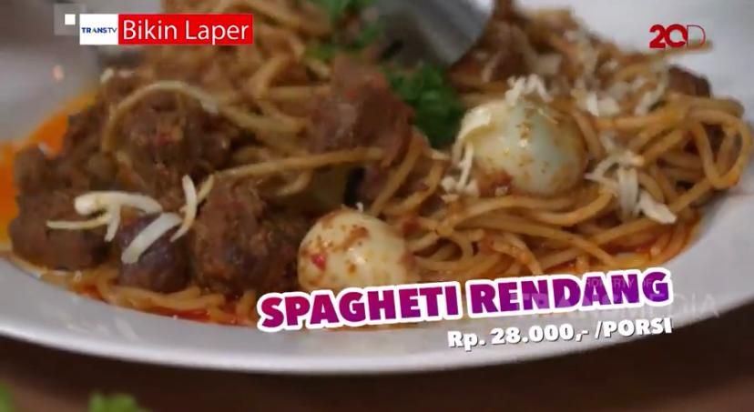 Bikin Laper! Enaknya Spaghetti Rendang hingga Sop Buntut Bakar