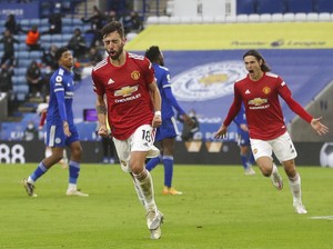 Bruno Fernandes Cuma Kalah dari Lewandowski dan Messi di 2020