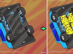 Kocak! Seniman Ini Bayangkan Kegiatan Superhero Saat Sedang Libur