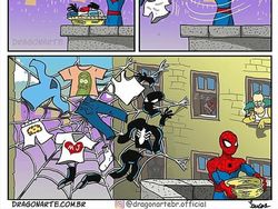 Kocak! Seniman Ini Bayangkan Kegiatan Superhero Saat Sedang Libur