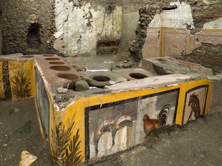 Ini Nih Kedai Fast Food Romawi Kuno di Pompeii