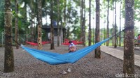  Di kafe ini bisa ngopi sambil berayun di hammock dengan semilir udara sejuk yang bikin nyaman. Foto: detikFood/Dadang Hermansyah