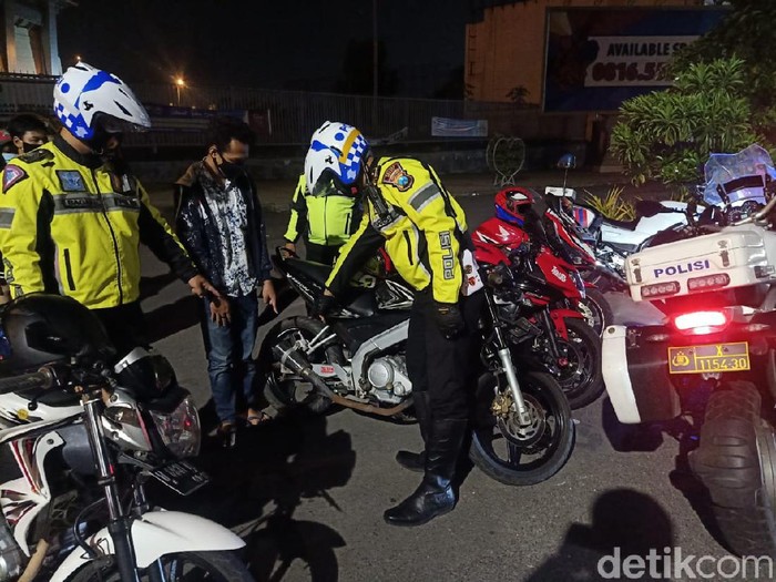 polisi gresik razia knalpot brong