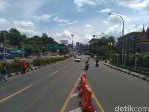 Polisi: Volume Kendaraan ke Arah Puncak Bogor Alami Penurunan