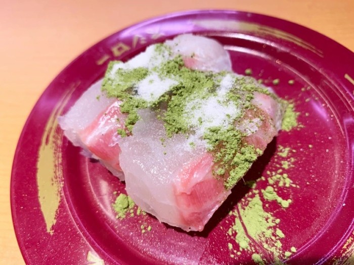 Sushi Pakai Garam dan Matcha