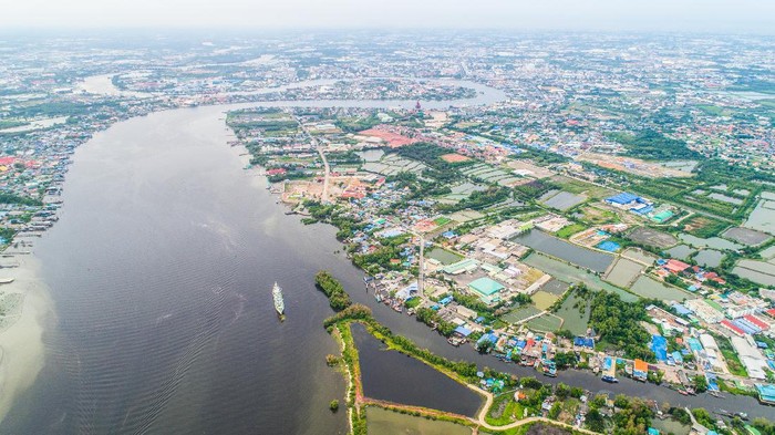 View Samut Sakhon di Thailand