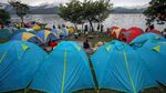 Berkemah di Wisata Laut Tawar Aceh