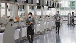 Begini Suasana di Bandara Haneda Usai WNA Dilarang Masuk Jepang