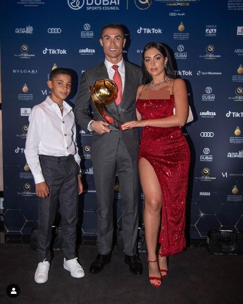 Goergina Rodriguez dan Cristiano Ronaldo