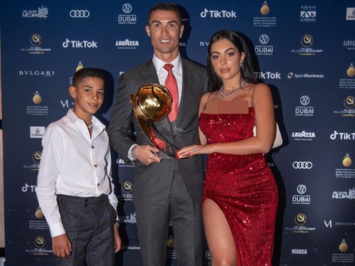 Goergina Rodriguez dan Cristiano Ronaldo Goergina Rodriguez dan Cristiano Ronaldo