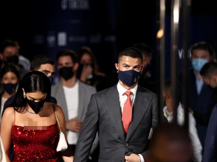 Goergina Rodriguez dan Cristiano Ronaldo Goergina Rodriguez dan Cristiano Ronaldo