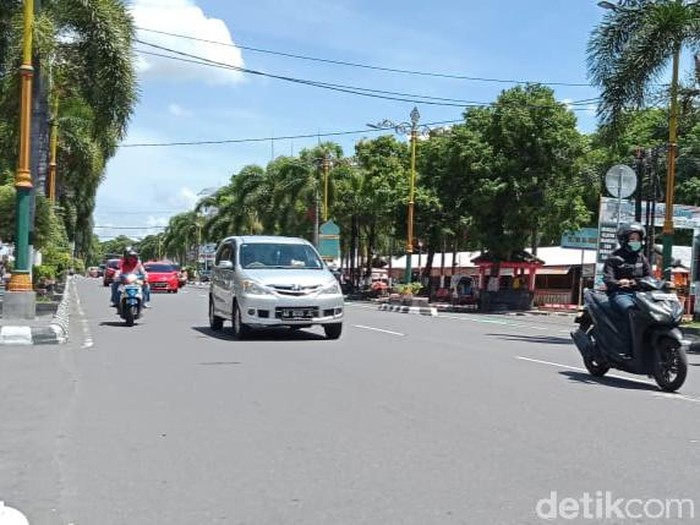 Jalan Pemuda Klaten akan ditutup pada malam Tahun Baru 2021.