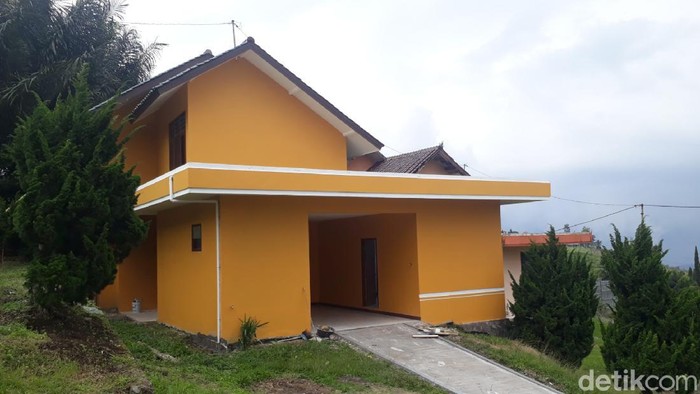 Kompleks vila di Gintungan, Bandungan, Kabupaten Semarang, yang disebut digunakan untuk kegiatan jaringan JI, Senin (28/12/2020).
